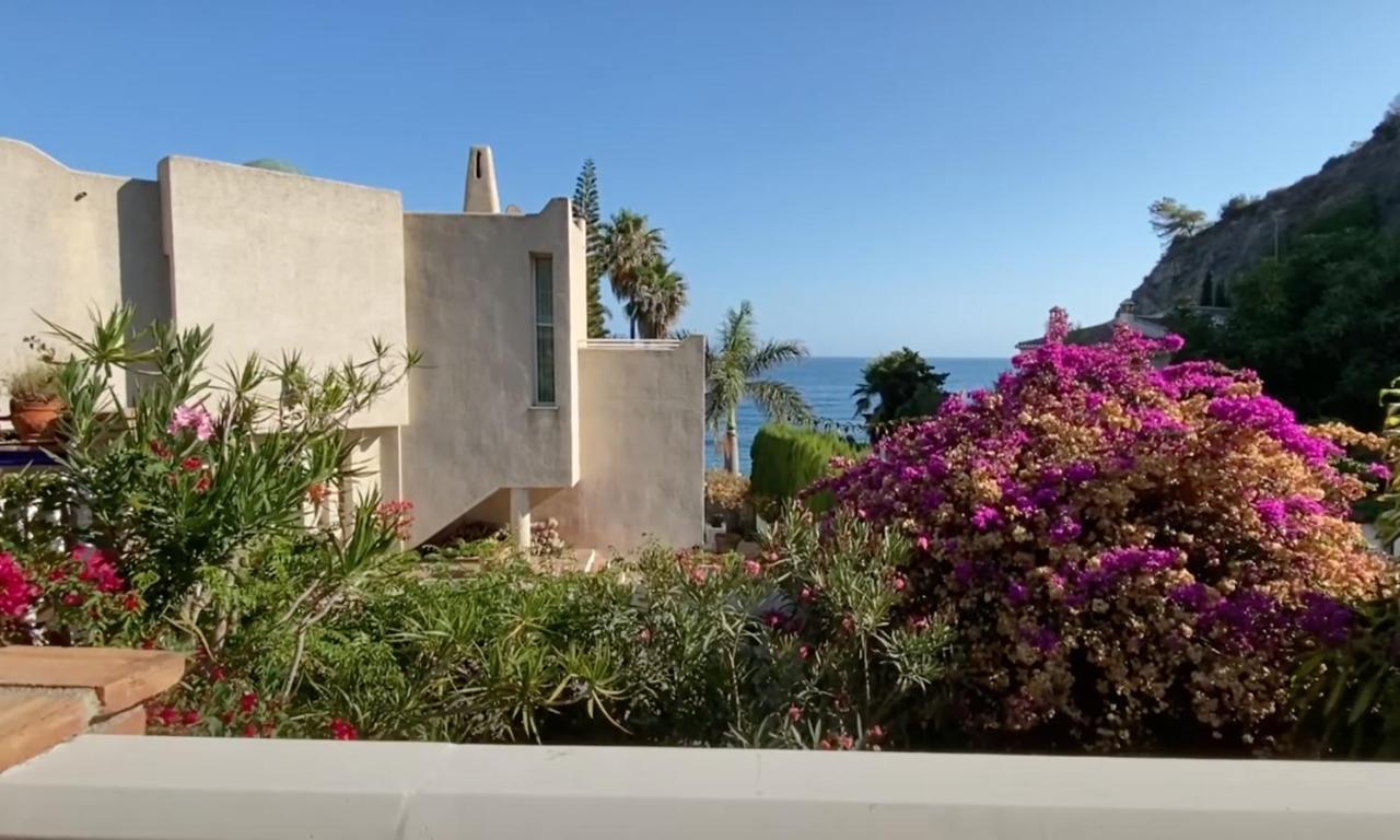 Espectacular Casa En La Playa Con Piscina Privada Villa Almuñécar Екстериор снимка